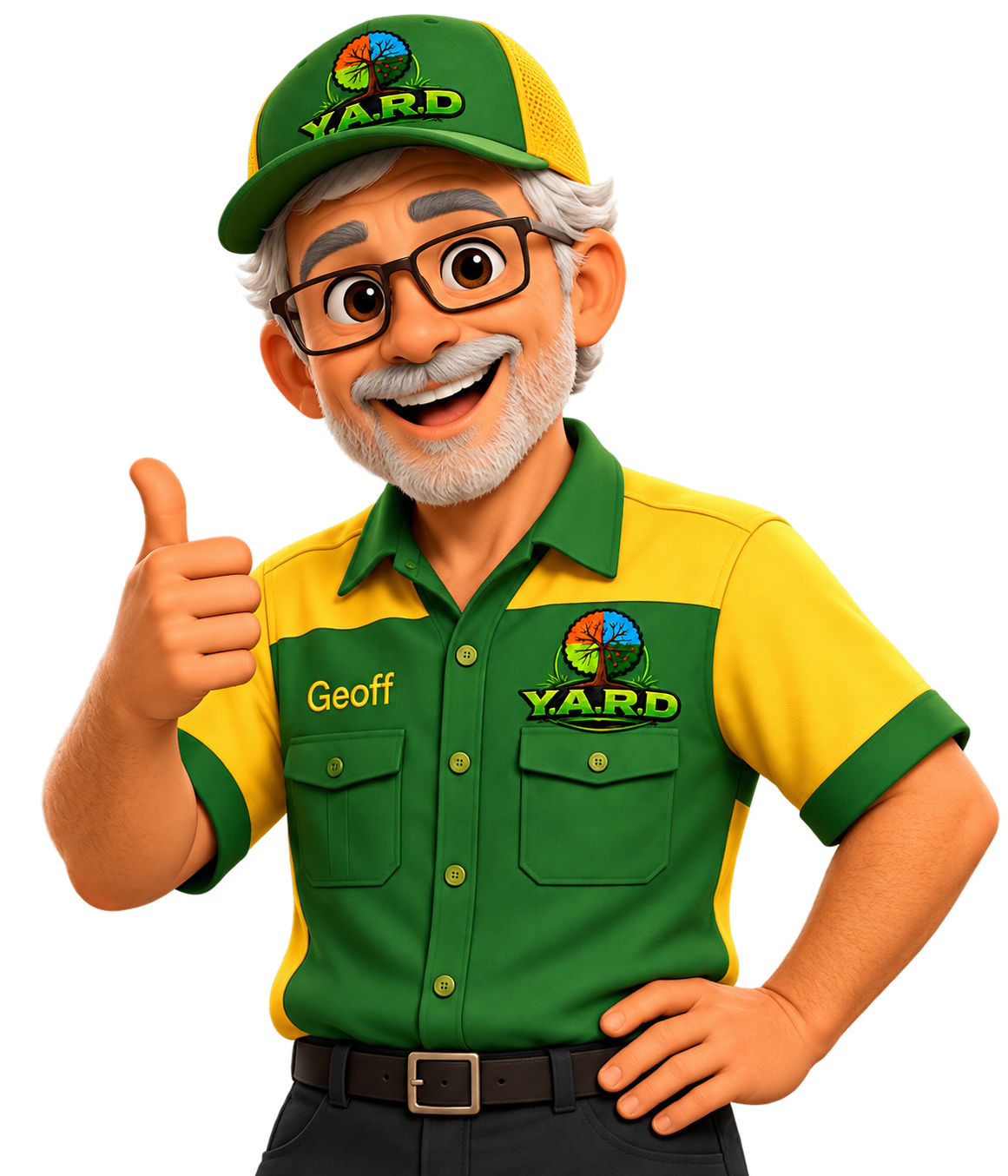 Blinks, YARD’s smiling mascot